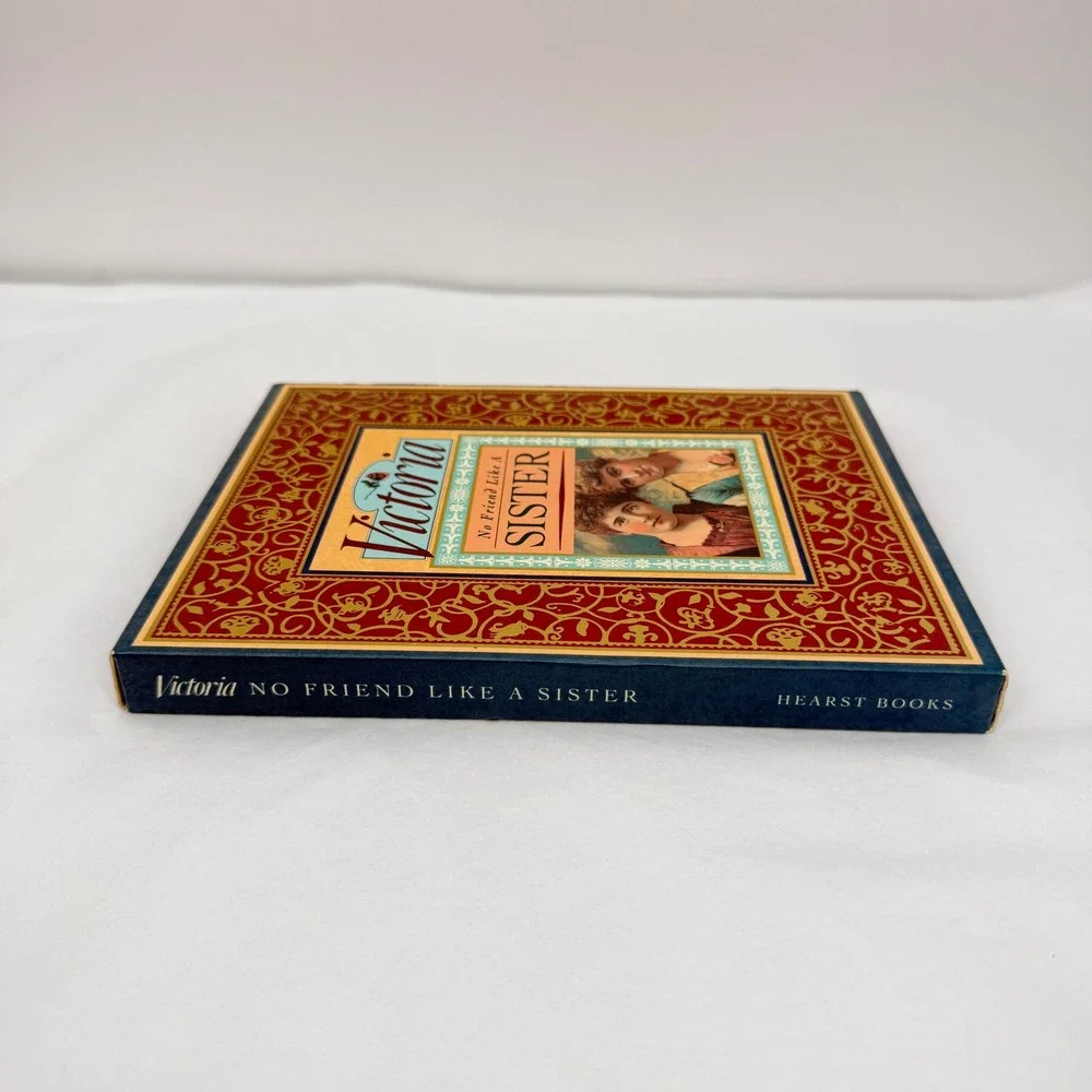 Victoria No Friend Like A Sister Floral Journal VTG Gift in Box Book Inscribed**